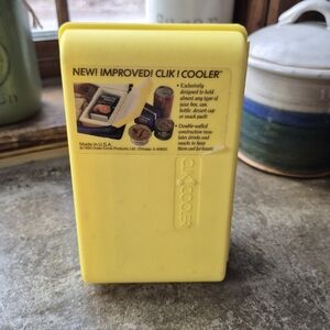 Vintage Clik Can Juice Box Cooler